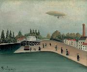 Henri Rousseau View of the Quai d'Ivry oil painting artist